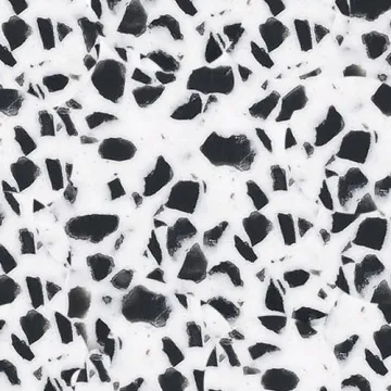 Corian Black Chips