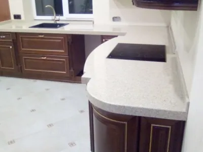 Изделие с интегрированным подоконником из искусственного камня Tristone F122 Grandex A411