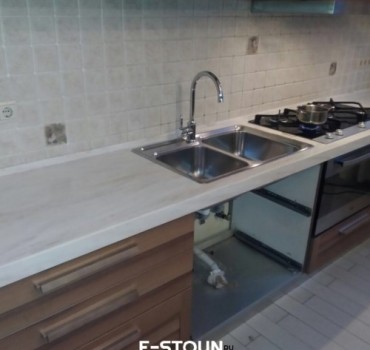 Изделие с островом из искусственного камня Tristone V004 Shell: фотографии и цена Изделие с островом из искусственного камня Tristone V004 Shell: фотографии и цена