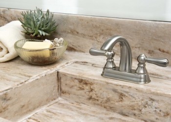 Столешница из искусственного камня под мрамор