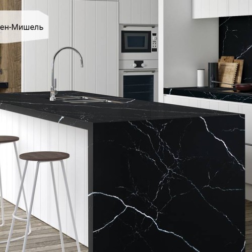 Кварцевый агломерат Avant 7060 Калакатта Мон Сен-Мишель