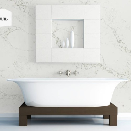 Кварцевый агломерат Avant 7100 Статуарио Лилль