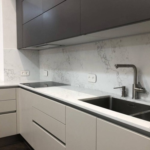 Кварцевый агломерат Avant 7100 Статуарио Лилль