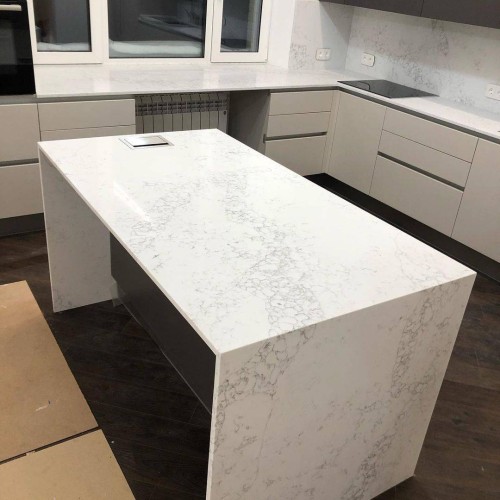 Кварцевый агломерат Avant 7100 Статуарио Лилль