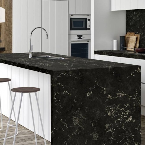 Кварцевый агломерат Аварус R590 Северное сияние