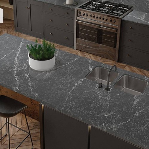 Кварцевый агломерат Аварус RM727 Амурские волны