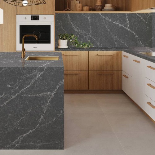 Кварцевый агломерат Аварус RM727 Амурские волны