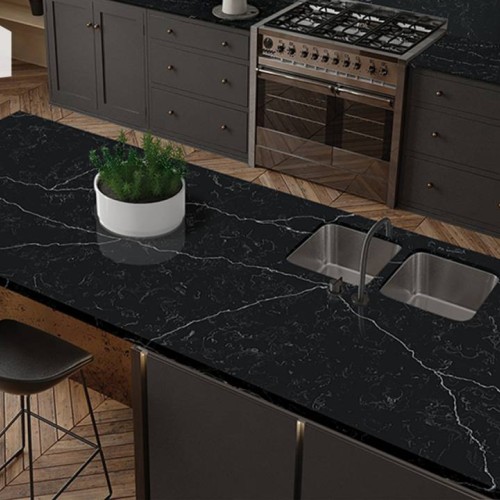 Кварцевый агломерат Аварус RM760 Крымские грозы