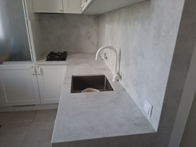 Столешница и стеновая панель из кварцевого агломерата Avant Мулен