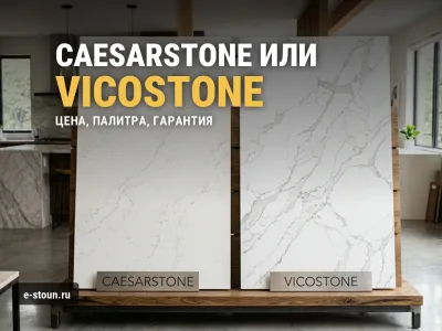 Caesarstone или Vicostone — что выбрать