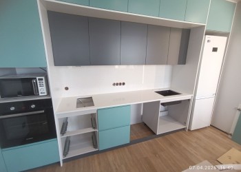 Столешница из кварцевого агломерата Аварус R541 Снега Сибири в Мытищах