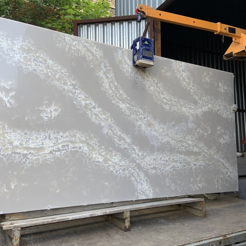 Кварцевый агломерат IDS Stone Calacatta Blanes 0503