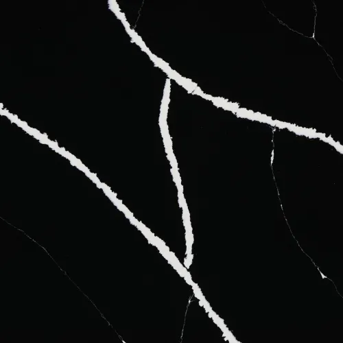 Кварцевый агломерат IDS Stone Nero Marquina 8014 — фото 1