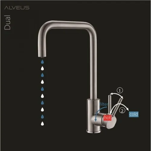 Смеситель Alveus Dual — фото 1