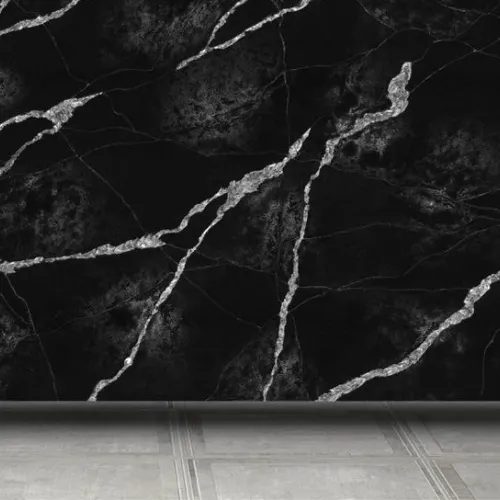 Noblle Quartz Q795 Calacatta Magic Dark (Тёмная волшебная калакатта) — фото 1