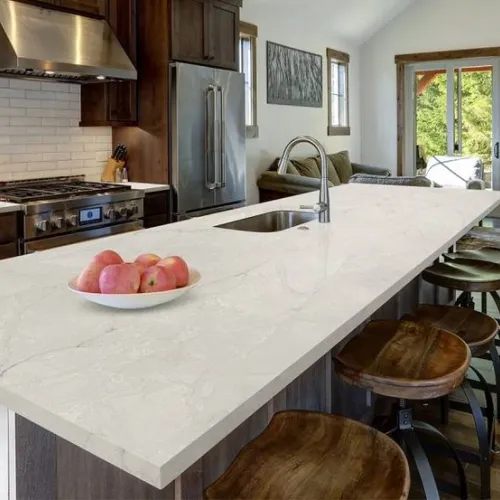 Noblle Quartz Q798 Calacatta Elegant (Элегантная калакатта) — фото 2