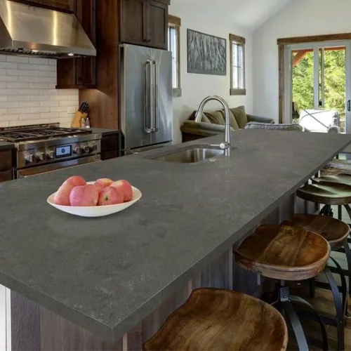 Noblle Quartz Q880 Beton Grey (Серый бетон) — фото 2