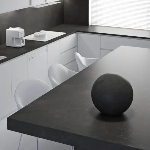 Noblle Quartz Q880 Beton Grey (Серый бетон) — фото 3