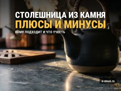 Плюсы и минусы столешниц из искусственного камня