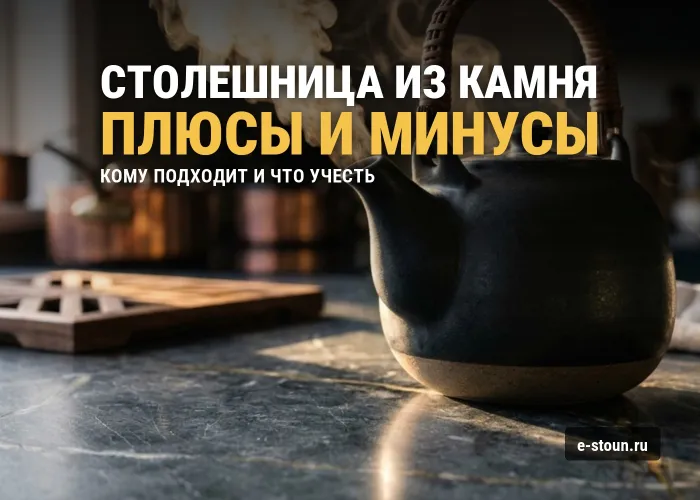 Плюсы и минусы столешниц из искусственного камня