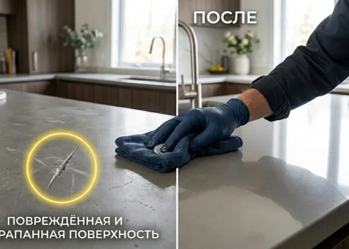 Реставрация акрила: как убрать царапины и сколы