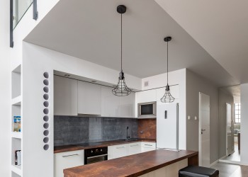 Акриловая столешница под мрамор