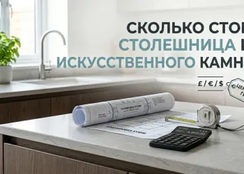 Сколько стоит столешница из искусственного камня