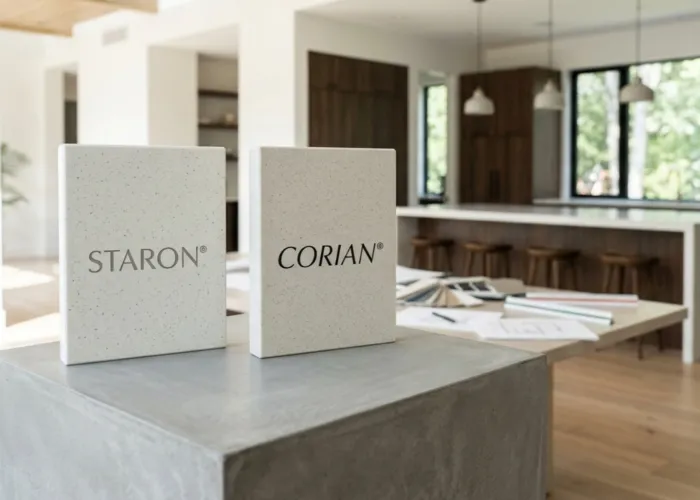 Staron или Corian — что выбрать