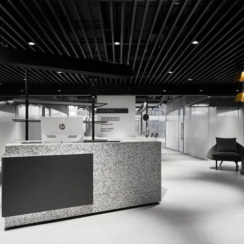 Technistone Taurus Terazzo White — фото 3