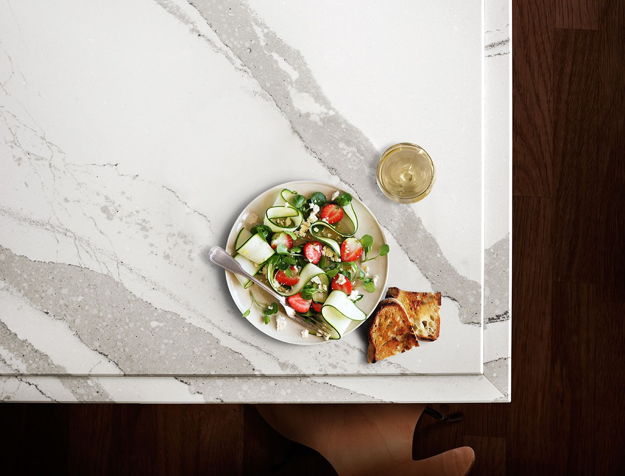 Столешница из кварцевого агломерата