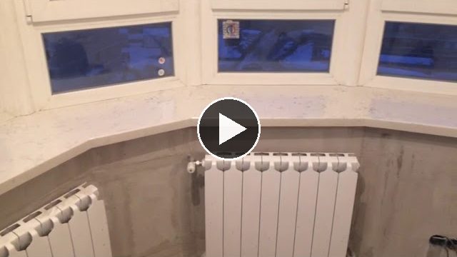 Видеообзор: Подоконники из камня: материал кварцевый агломерат Avant 9015 Франш-Конте — ролик 1