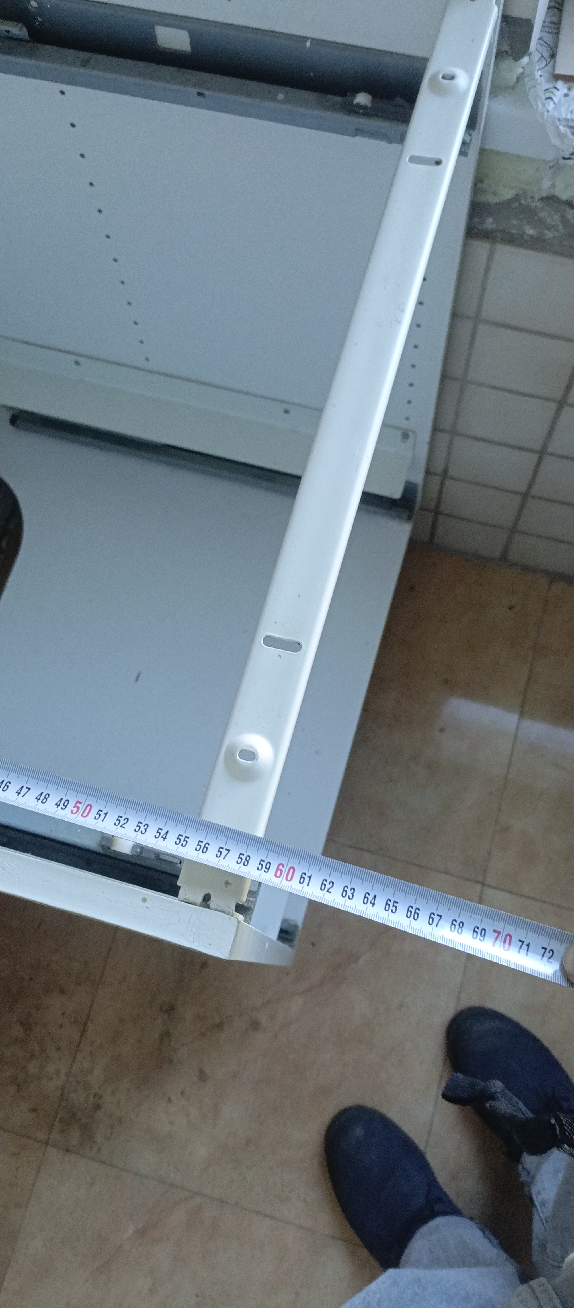 Замер кухни для столешницы Hanex D007 Mist — Чертановская улица