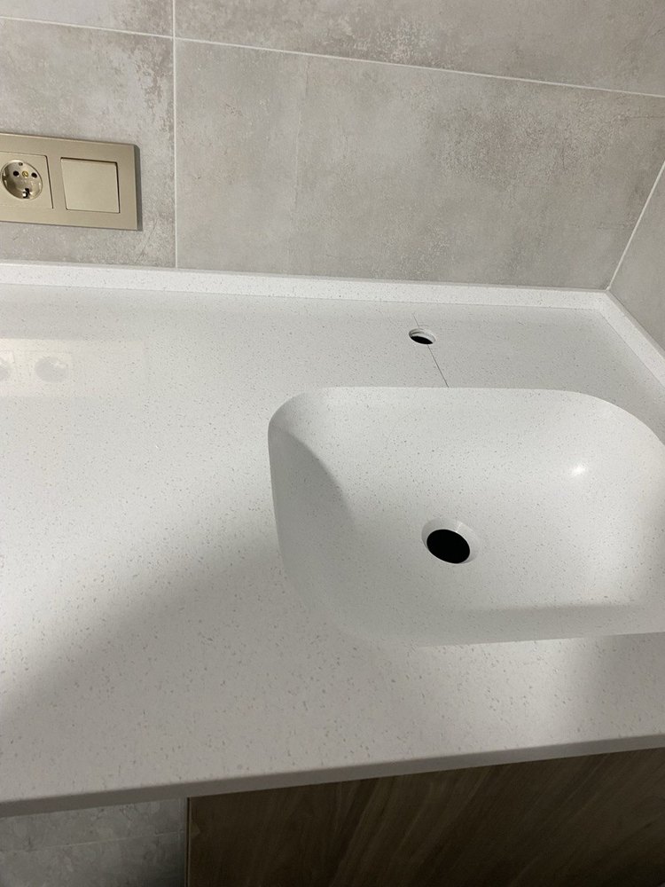 Литая раковина Lake Mini из акрилового камня Grandex A422
