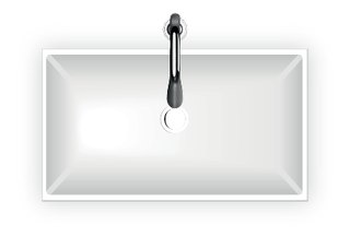 Раковина CUSTOM 600x350 600×350 мм